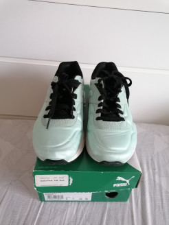 Basket turquoises Puma Trinomic 