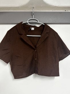 Top marron/brun h&m