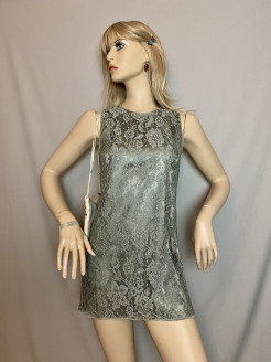 Dolce & Gabbana Damenkleider Wassergrün/ Eukalyptus S