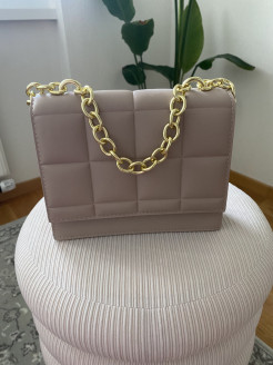 Beige handbag