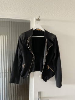 Black evening jacket