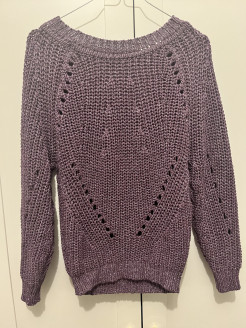 Lila Pullover von Ba&sh