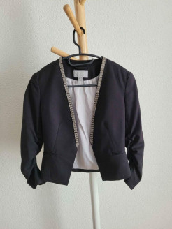 Blazer festif noir