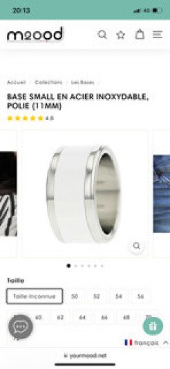 Mood Bague personnalisable