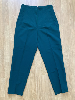 Dark turquoise trousers zara M