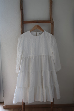 Robe courte blanche 