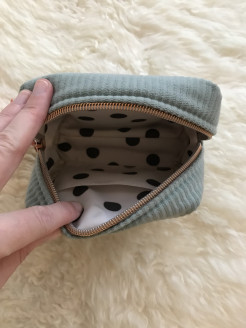 Lined pouch