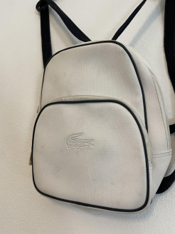 Lacoste vintage backpack