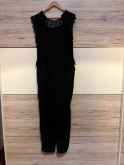 Black lace jumpsuit