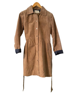 Manteau long camel