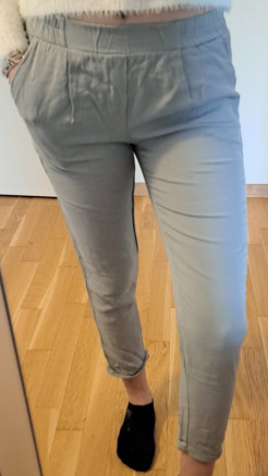Grey summer trousers