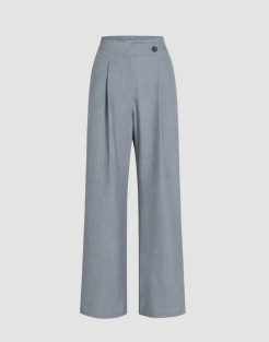 Grey fabric trousers