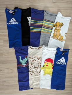 Set T-Shirts und Shorts Größe 122