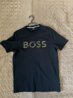 T-shirt Boss noir