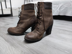 bottines chaudes a talon