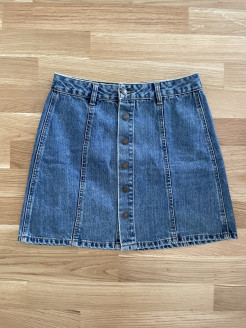 Mini jupe en jean