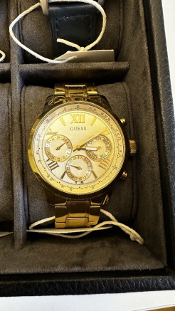 Guess Uhr gold