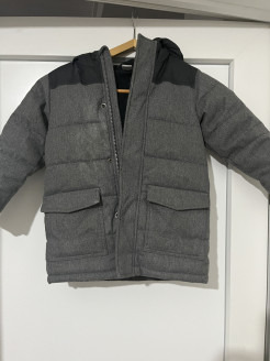 Long down jacket, size 110 Petit Bateau