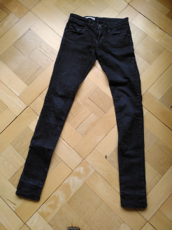 Schwarze Skinny-Jeans von Mavi Serena, 26/34