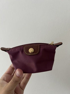 Longchamp purse purple pink