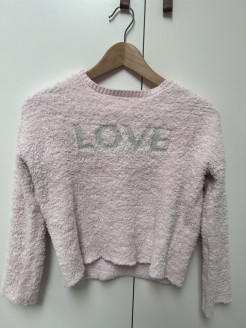 Soft pink jumper love 10 years