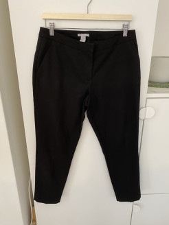 Pantalon droit noir classe H&M