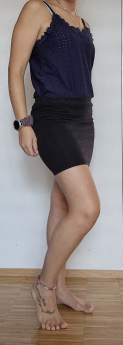 Basic black skirt