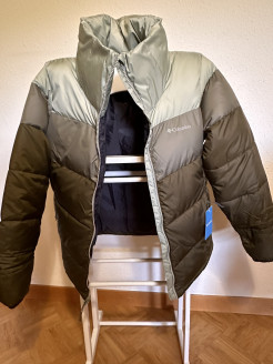 COLUMBIA - Khaki down jacket - size M