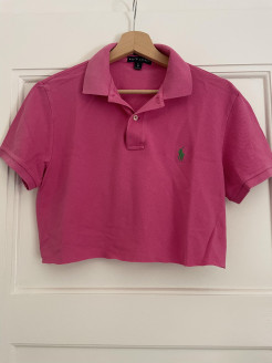 Ralph Lauren pink polo shirt