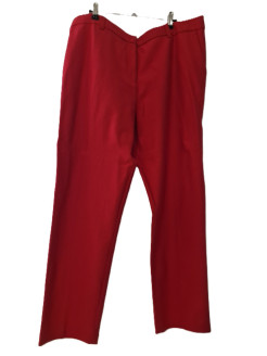 Nouveau Perri Cutten Roma Ponte Poppy Red Suit Pant (CH 48/XL)