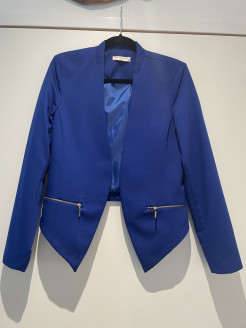 Veste bleu électrique