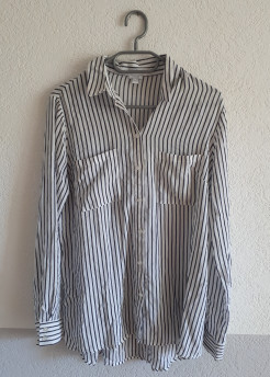 Chemise légère rayée