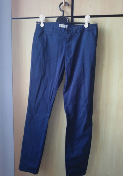 Pantalon chino bleu marine