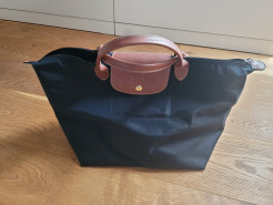 Tasche logchamp schwarz