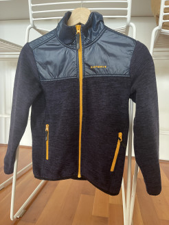 Navy Blue Fleece jacket