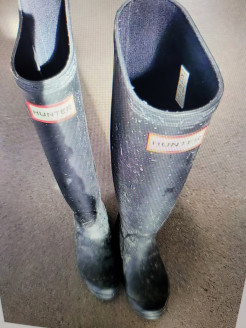 Hunter rain boots