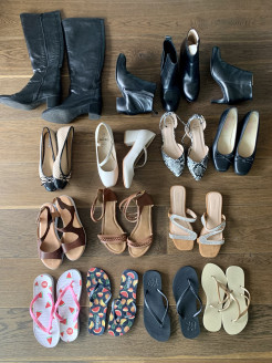 Various shoes in 36/37 from 7.-