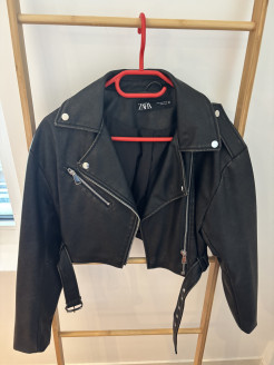 Kunstlederjacke Zara