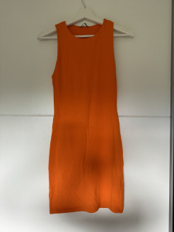 Robe Courte Orange