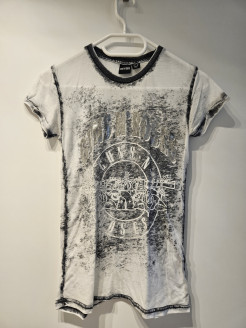 T-shirt gris clair