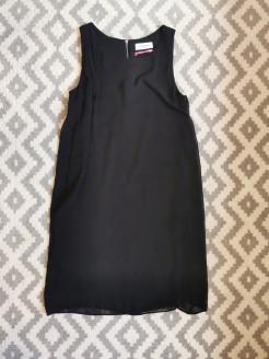 Black mid-length dress