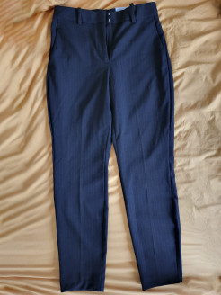 H&M dark blue trousers