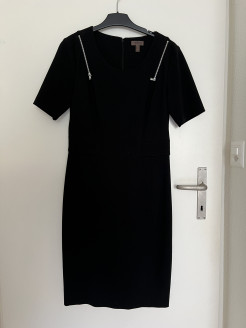 CORTEFIEL Robe noire EUR S