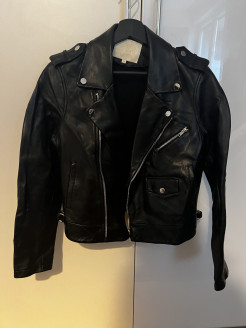 MAJE leather jacket 40