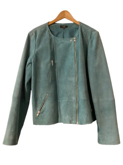 Lightweight suede jacket