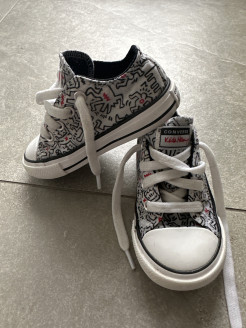 Keith Haring special edition converse trainers