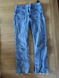 Zara blue jeans