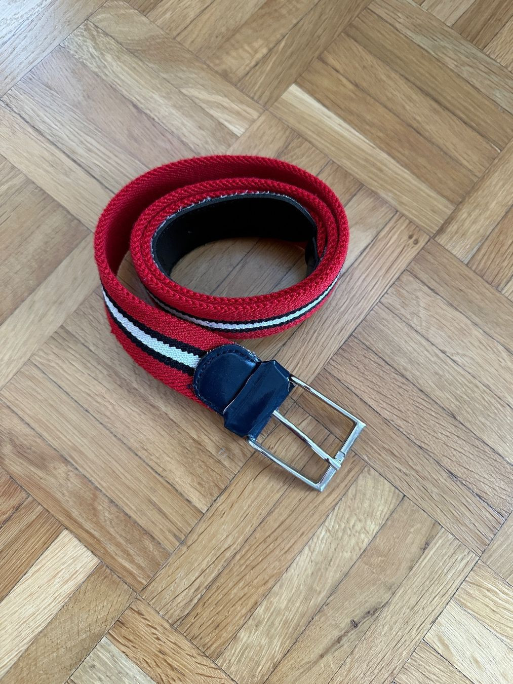 Striped belt