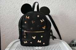 Mickey Mouse small black backpack