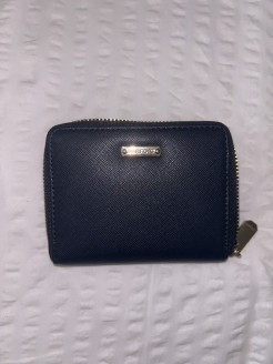 Blue coin purse